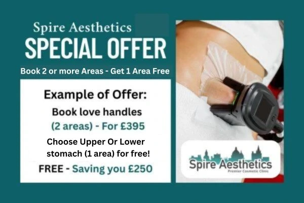 Fat Freezing Promotion New Scarborough from Spire Aesthetics - Book Today!